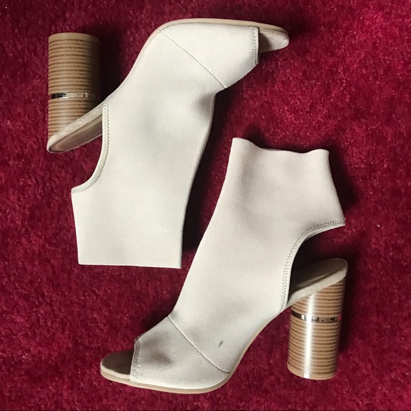Call It Spring Open Toe Sock Heel - Picture 2 of 2